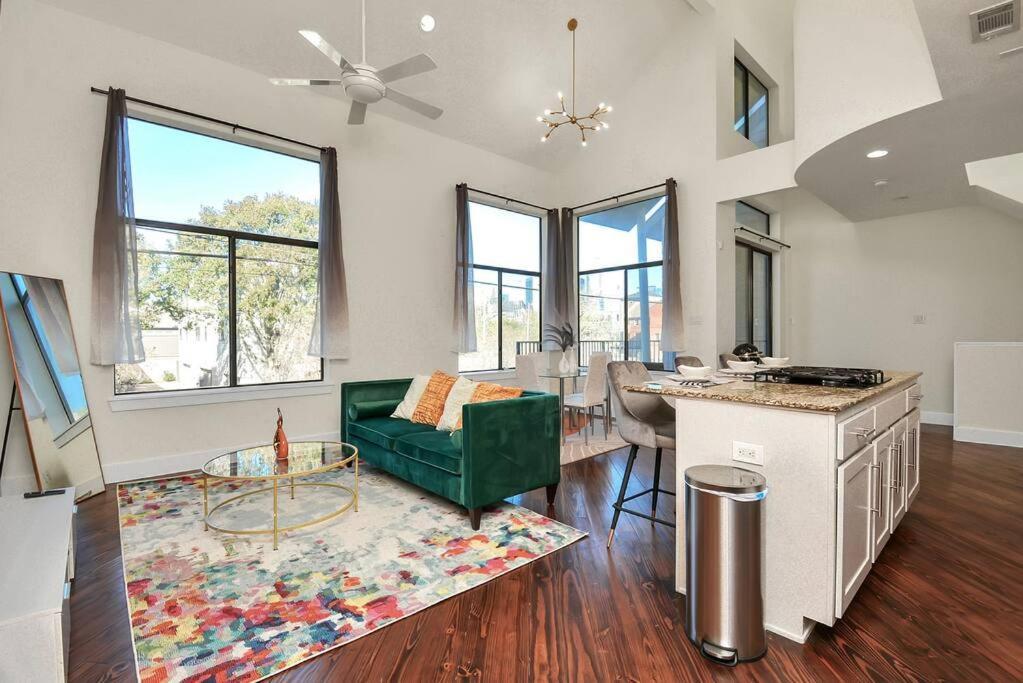 3Br/3.5Ba Three Story East Downtown Townhouse With View Villa Houston Exterior foto