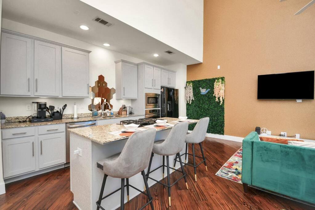 3Br/3.5Ba Three Story East Downtown Townhouse With View Villa Houston Exterior foto
